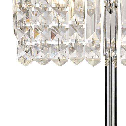 Zula Rectangular 2 Light Table Lamp